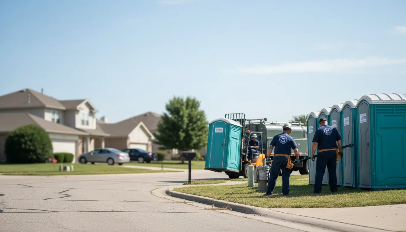 Porta Potty Rental in Mount Pleasant, AR near me